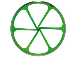 R10CNV COPPIA  25000 300x225 - Coppia Ruote Fixed 6 Razze Verde Fluo