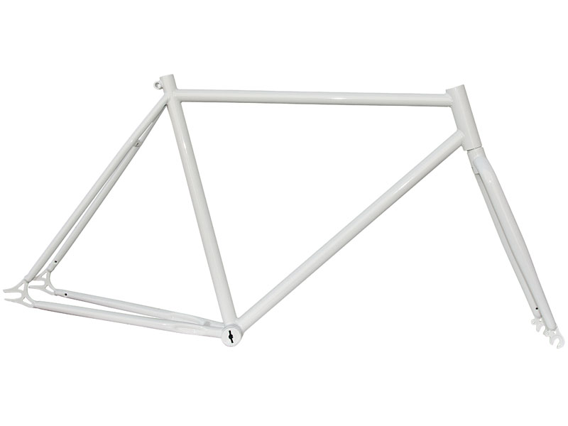 te60bc53 taglia 53  9500 600x450 - ​​telaio fixed TAGLIA 53  in acciaio con congiunzioni forcella da 1 filettata