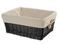 CE97NE - CASSETTINE SMALL IN VIMINI CON FODERA